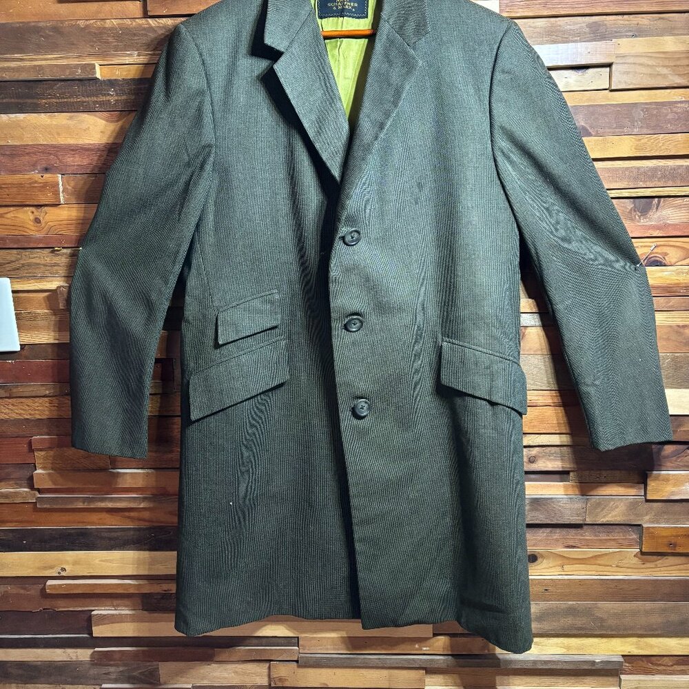Vintage Men's Overcoat Size L